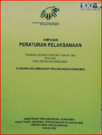Image of Himpunan Peraturan Terkait Perlindungan Konsumen