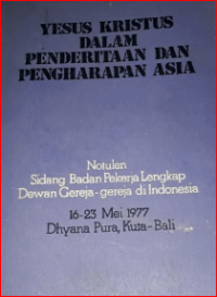Image of Yesus Kristus Dalam Penderitaan Dan Pengharapan Asia
