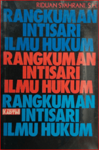 Image of Rangkuman Inti Sari ilmu Hukum